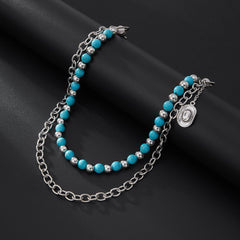 Beaded Wallet Chain 