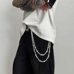 Pearl Wallet Chain for women