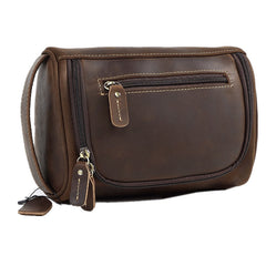  Leather Toiletry Bag Men's Leather Toiletry Bag - iwalletsmen