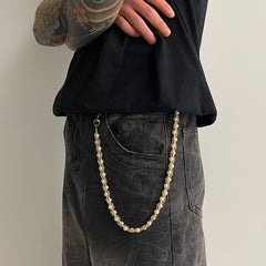 Pearl Wallet Chain for Women 
