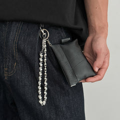 Cool Biker Wallet Chain with Coin Wallet - iChainWallets