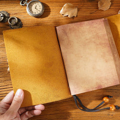 Brown Leather Bound Journal Leather Sketch Journal Soft Leather Journal - iwalletsmen