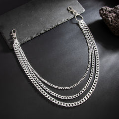 3 Chains Biker Wallet Chain Women Pants Chain - iChainWallets