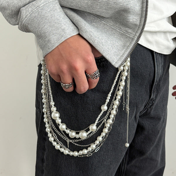 Pearl Wallet Chain 