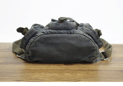 Vintage Denim Blue Womens Backpacks School Backpacks Blue Denim Laptop Backpack For Womens