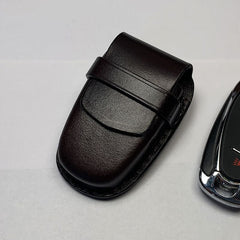 Chevrolet Leather Case For Key Fob with Belt Loop Handmade Leather Chevrolet Key Fob Cover