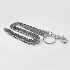 Silver Bike Chain Wallet Chain - lifestyle - iwalletsmen