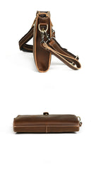 Brown handbag clutch bag men