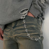 Cross Wallet Chain Mens Cross Biker Wallet Chain - iChainWallets