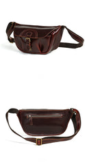 Brown Leather Sling Pack for Men - iwalletsmen