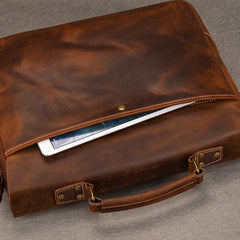 Classic Leather Briefcase for Men 