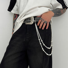 Pearl Wallet Chain for women