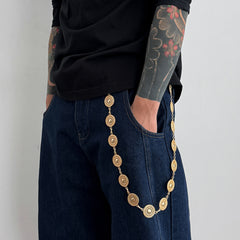 Openwork pattern Pants Chain Cool Wallet Chain - iChainWallets