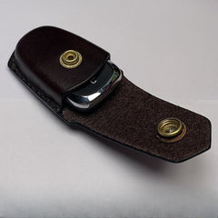 Chevrolet Leather Case For Key Fob with Belt Loop Handmade Leather Chevrolet Key Fob Cover