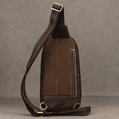 Leather Chest Bag for Men