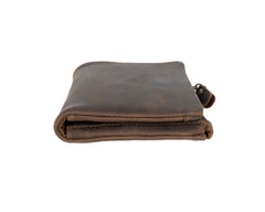 Mens Wallet with Coin Purse Billfold Leather Billfold with Coin Pocket - iwalletsmen