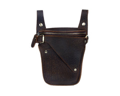 Full Grain Leather Belt Bag Mens Leather Holster Belt Bag Belt Bag Holster - iwalletsmen