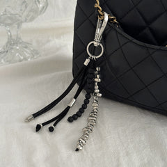 Short Wallet Chain Black Ball Wallet Chain - iChainWallets