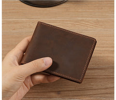 men's slim wallet card holder
