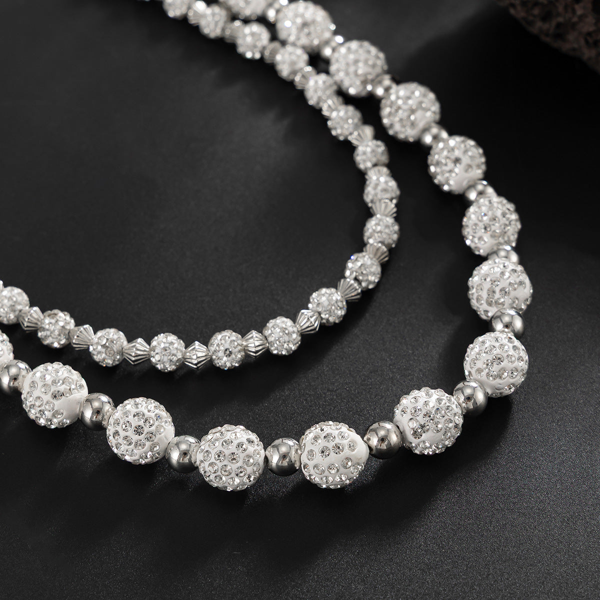 Diamond Wallet Chain Beaded Wallet Chain for Men - iChainWallets