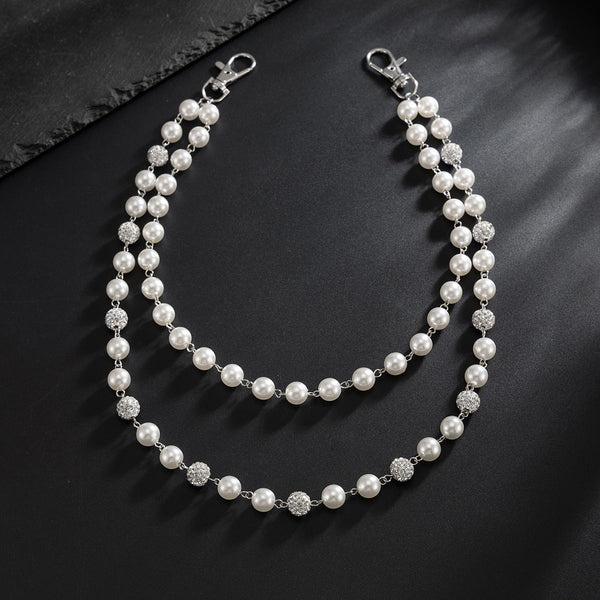 Beaded Wallet Chain 