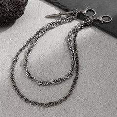 Dagger Wallet Chain Mens Cool Wallet Chain - iChainWallets