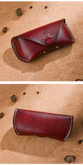 Hard Leather Glasses Holder for Men - iwalletsmen
