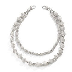 Diamond Wallet Chain Ball Wallet Chain for Men - iChainWallets