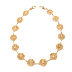 Round Plate Wallet Chain for Women Cool Wallet Chain - iChainWallets