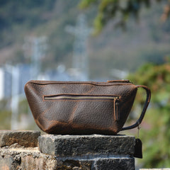 Brown Leather Toiletry Bag Full Grain Leather Toiletry Bag Vintage Mens Toiletry Bag - iwalletsmen