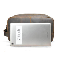 Double Zipper Toiletry Bag for Men - iwalletsmen