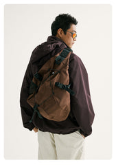 sport backpack Travel Large Sling Bag For Big Men Nylon Large Sports crossbody sling bag
