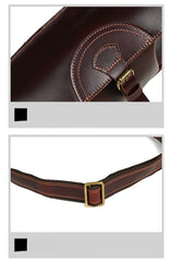 Brown Leather Sling Pack for Men - iwalletsmen