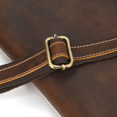 Leather Clutch with Shoulder Strap - iwalletsmen