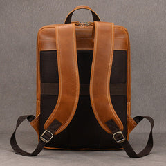 Vintage Crazy Horse Leather Backpack - FYYY04591041