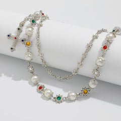 Pearl Wallet Chain for Women Gold Wallet Chain 