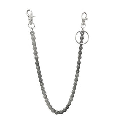 Silver Bike Chain Wallet Chain - detail - iwalletsmen