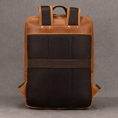 Vintage Crazy Horse Leather Backpack - FYYY04591041