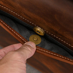 Classic Leather Briefcase for Men 