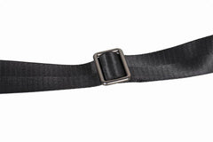 Small Mens Black Leather Crossbody Bag - iwalletsmen