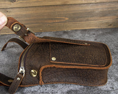 Leather Holster Belt Bag Belt Bag Holster - iwalletsmen