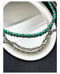 Blue Ball Wallet Chain Double Wallet Chain - iChainWallets