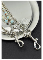 Beaded Wallet Chain Ball Wallet Chain Double Wallet Chain - iChainWallets