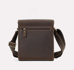  Leather Vertical Crossbody Bag - iwalletsmen