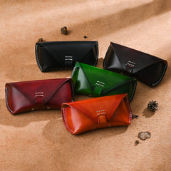 Hard Leather Glasses Holder for Men - iwalletsmen
