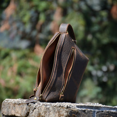 Brown Leather Toiletry Bag Full Grain Leather Toiletry Bag Vintage Mens Toiletry Bag - iwalletsmen