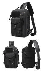 Large Sling Bag for Big Guys - Adjustable Strap