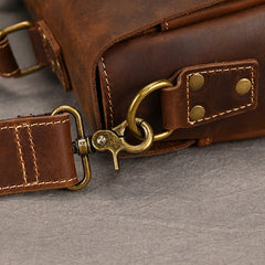 Classic Leather Briefcase for Men 