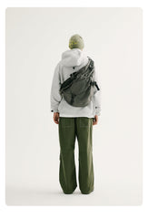 sling on bag Travel Large Sling Bag For Big Men Nylon Large Sports Sling Bag For Big Men