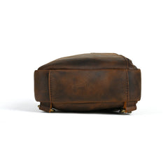 Vintage Leather Sling Backpack for Men - iwalletsmen